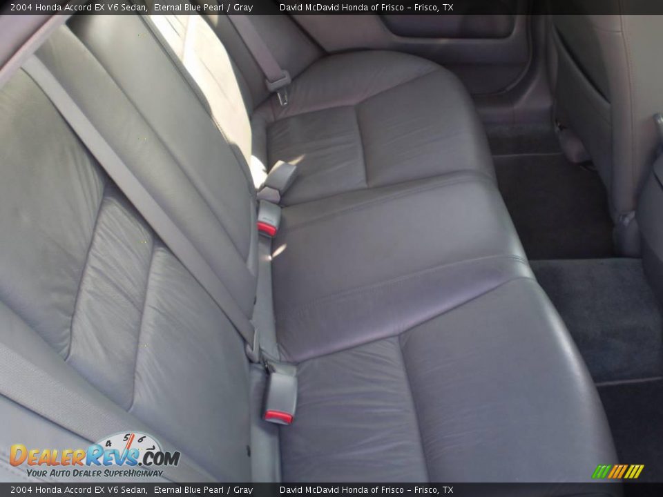 2004 Honda Accord EX V6 Sedan Eternal Blue Pearl / Gray Photo #11