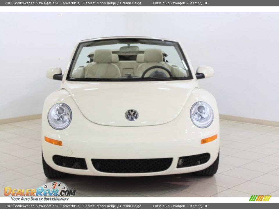 2008 Volkswagen New Beetle SE Convertible Harvest Moon Beige / Cream Beige Photo #2