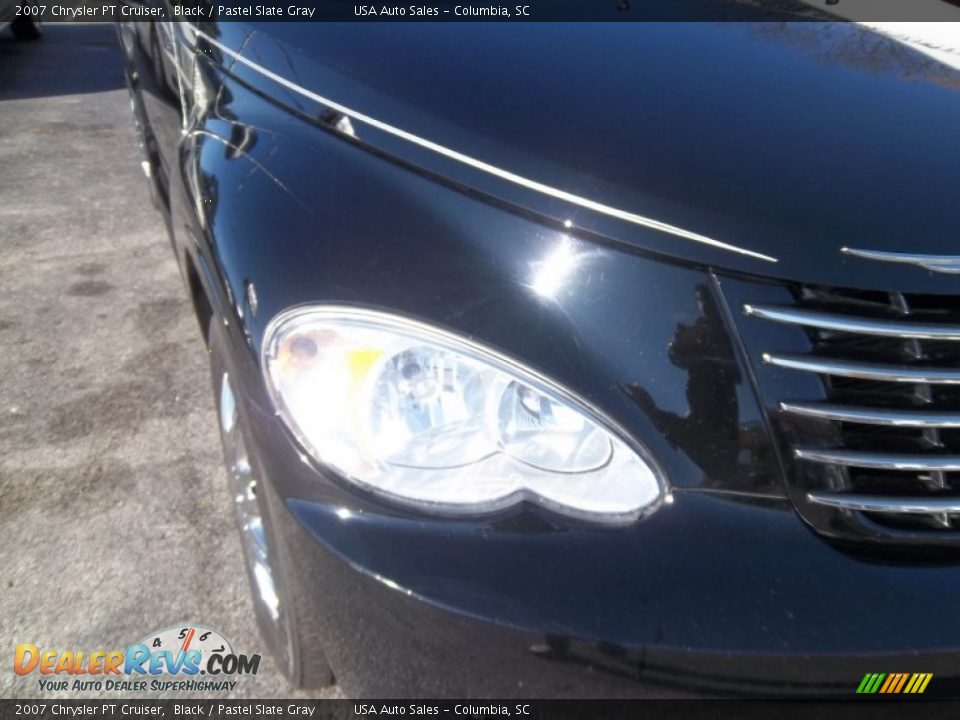 2007 Chrysler PT Cruiser Black / Pastel Slate Gray Photo #3