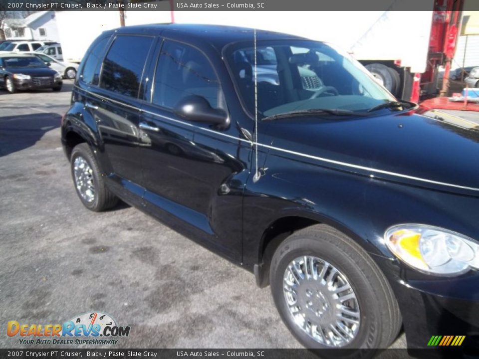 2007 Chrysler PT Cruiser Black / Pastel Slate Gray Photo #4