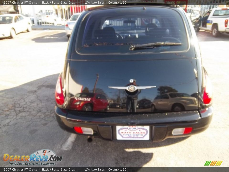 2007 Chrysler PT Cruiser Black / Pastel Slate Gray Photo #6