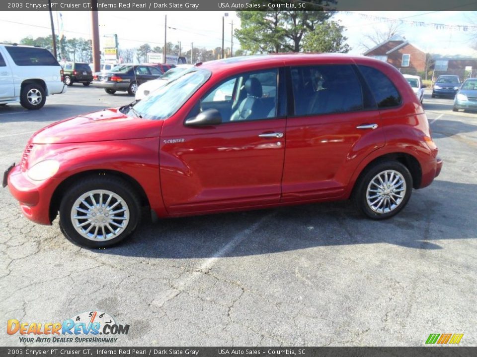 2003 Chrysler PT Cruiser GT Inferno Red Pearl / Dark Slate Gray Photo #1