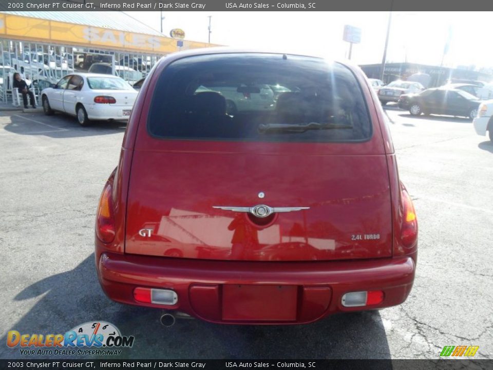 2003 Chrysler PT Cruiser GT Inferno Red Pearl / Dark Slate Gray Photo #2