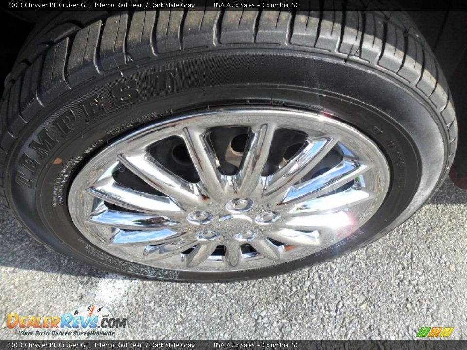 2003 Chrysler PT Cruiser GT Inferno Red Pearl / Dark Slate Gray Photo #5