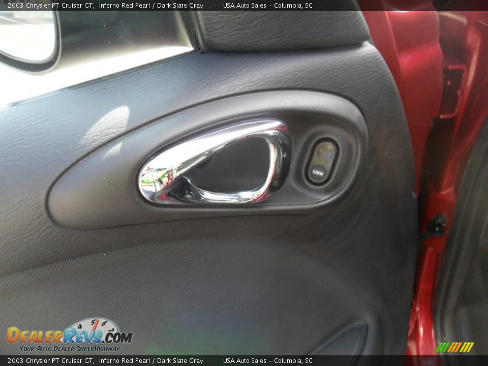2003 Chrysler PT Cruiser GT Inferno Red Pearl / Dark Slate Gray Photo #7