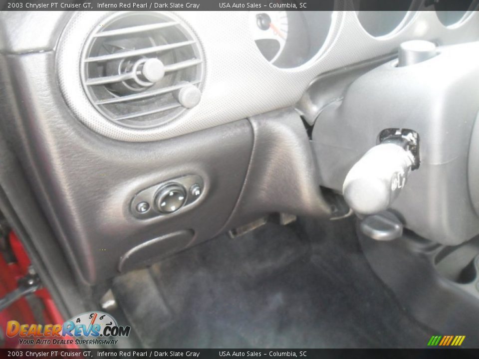 2003 Chrysler PT Cruiser GT Inferno Red Pearl / Dark Slate Gray Photo #8
