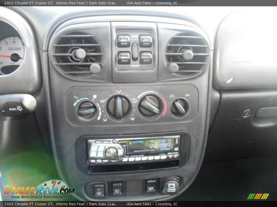 2003 Chrysler PT Cruiser GT Inferno Red Pearl / Dark Slate Gray Photo #10