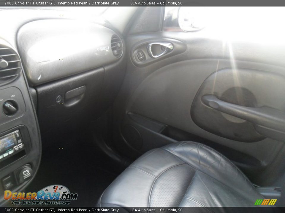 2003 Chrysler PT Cruiser GT Inferno Red Pearl / Dark Slate Gray Photo #12