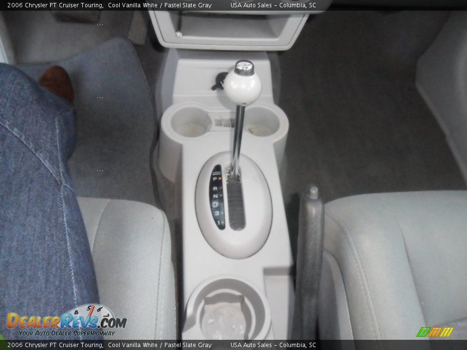 2006 Chrysler PT Cruiser Touring Cool Vanilla White / Pastel Slate Gray Photo #17