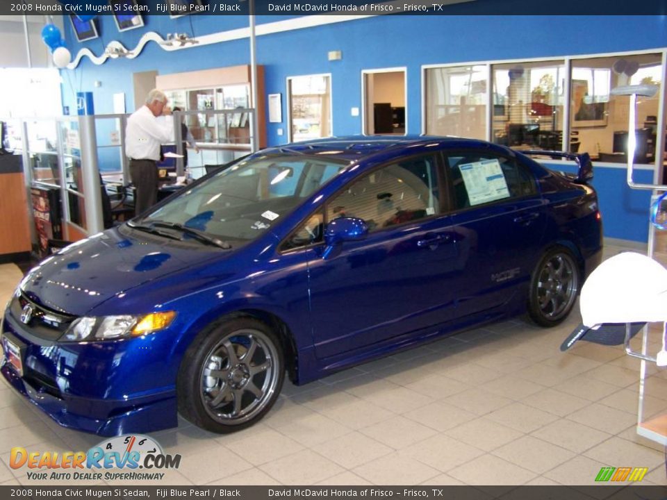 Fiji Blue Pearl 2008 Honda Civic Mugen Si Sedan Photo #1