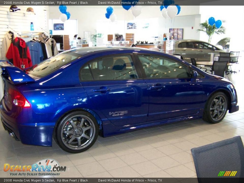 Fiji Blue Pearl 2008 Honda Civic Mugen Si Sedan Photo #9