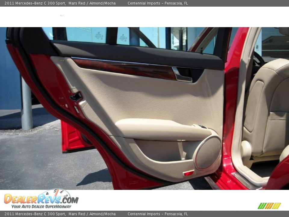 2011 Mercedes-Benz C 300 Sport Mars Red / Almond/Mocha Photo #9