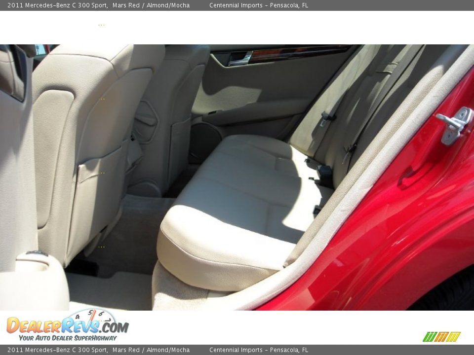 2011 Mercedes-Benz C 300 Sport Mars Red / Almond/Mocha Photo #10