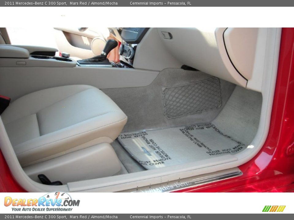 2011 Mercedes-Benz C 300 Sport Mars Red / Almond/Mocha Photo #13