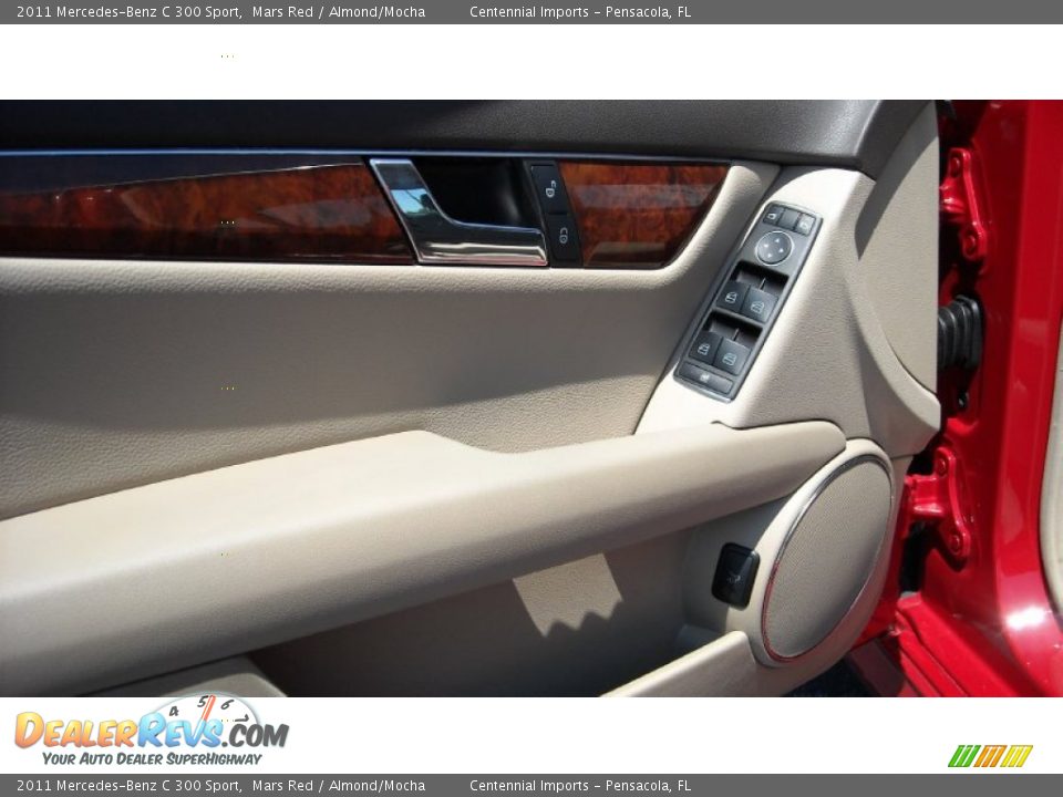 2011 Mercedes-Benz C 300 Sport Mars Red / Almond/Mocha Photo #18