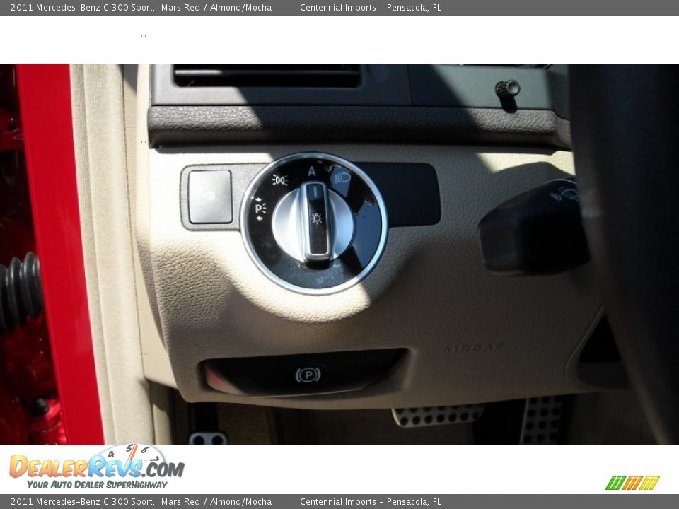 2011 Mercedes-Benz C 300 Sport Mars Red / Almond/Mocha Photo #19