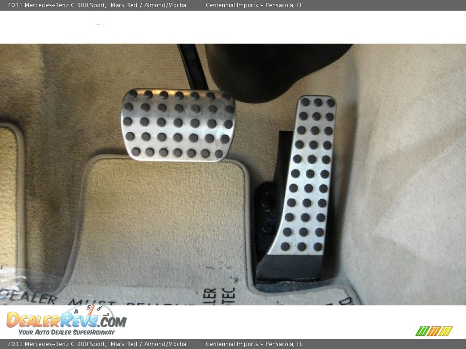 2011 Mercedes-Benz C 300 Sport Mars Red / Almond/Mocha Photo #20