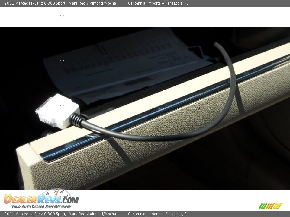 2011 Mercedes-Benz C 300 Sport Mars Red / Almond/Mocha Photo #23
