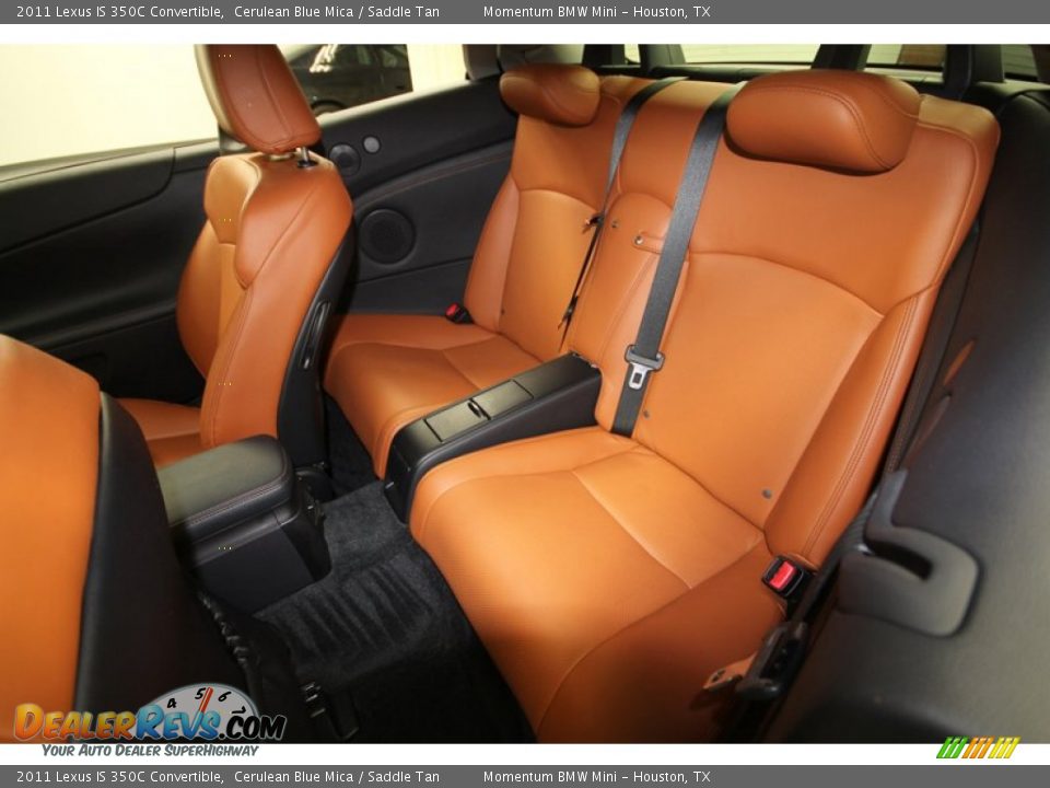 Saddle Tan Interior 2011 Lexus Is 350c Convertible Photo