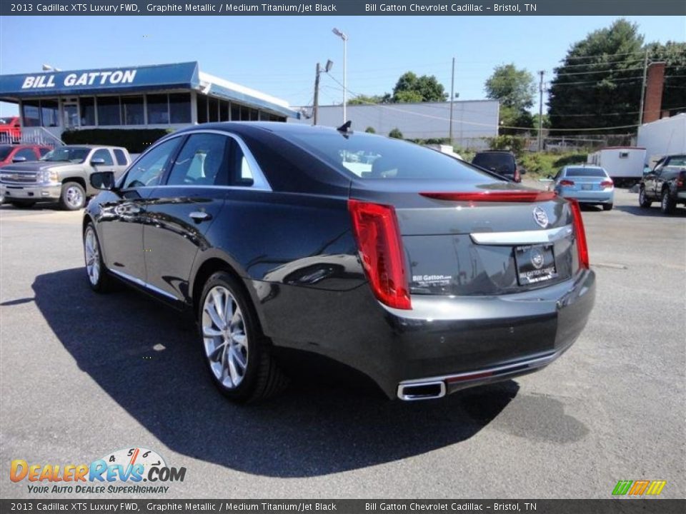 2013 Cadillac XTS Luxury FWD Graphite Metallic / Medium Titanium/Jet Black Photo #3