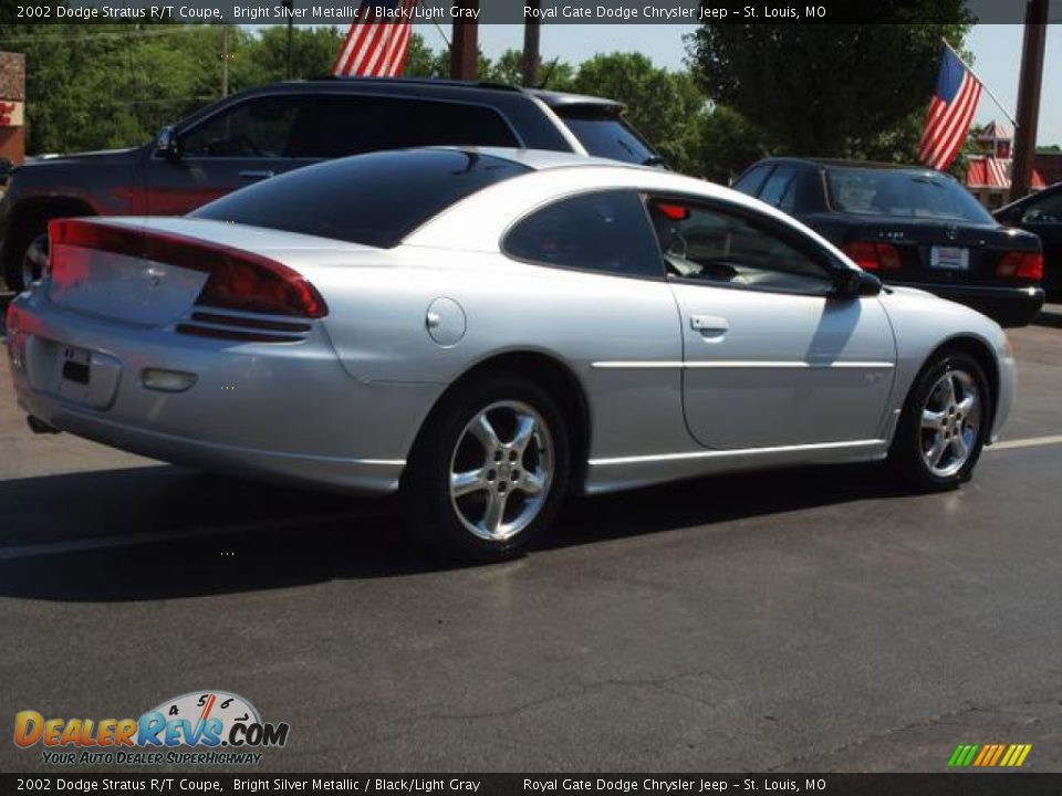 2002 Dodge Stratus R/T Coupe Bright Silver Metallic / Black/Light Gray Photo #3