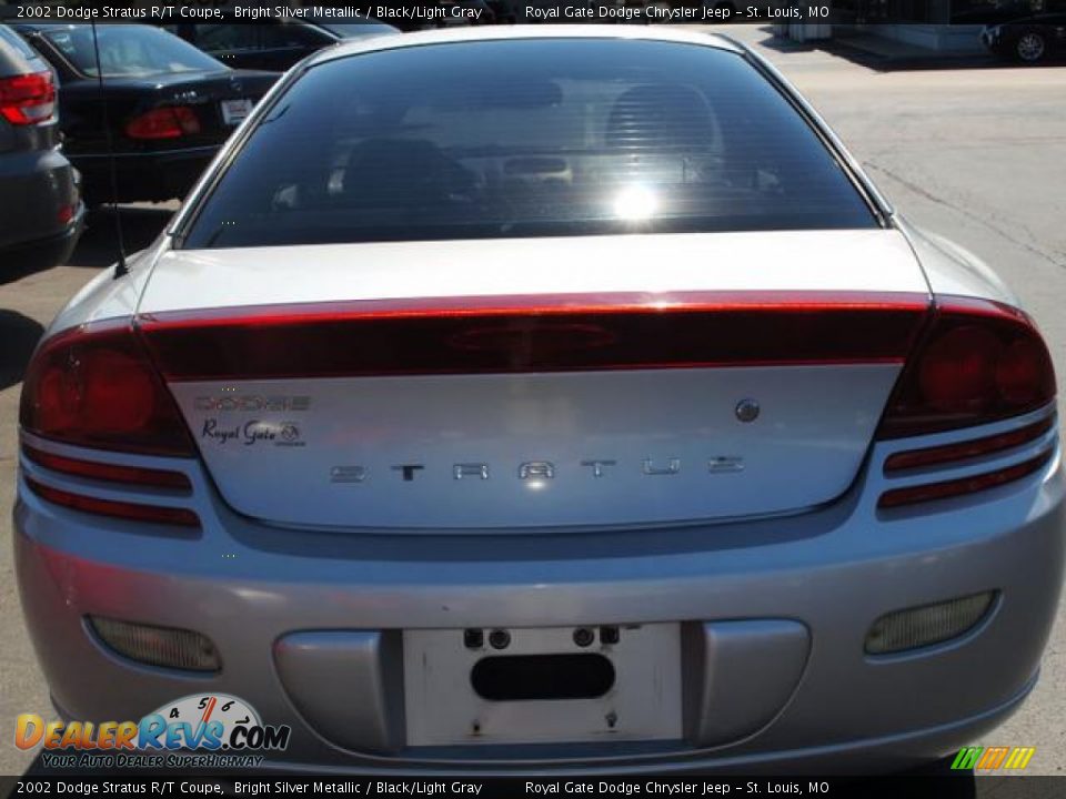 2002 Dodge Stratus R/T Coupe Bright Silver Metallic / Black/Light Gray Photo #5