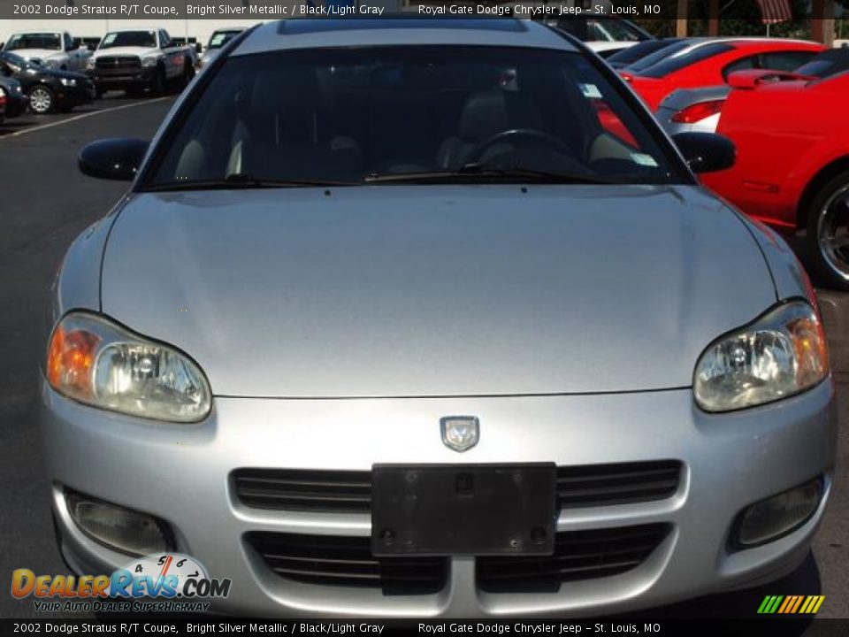 2002 Dodge Stratus R/T Coupe Bright Silver Metallic / Black/Light Gray Photo #7