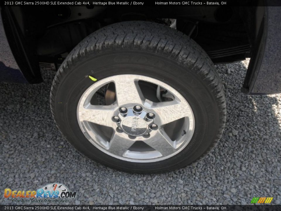 2013 GMC Sierra 2500HD SLE Extended Cab 4x4 Wheel Photo #16