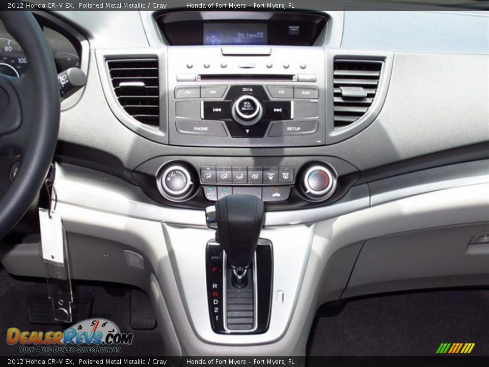 2012 Honda CR-V EX Polished Metal Metallic / Gray Photo #6