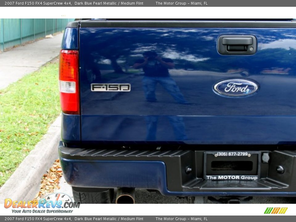 2007 Ford F150 FX4 SuperCrew 4x4 Dark Blue Pearl Metallic / Medium Flint Photo #19