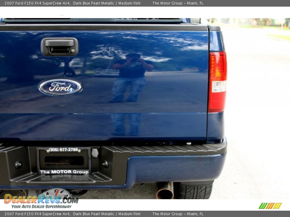 2007 Ford F150 FX4 SuperCrew 4x4 Dark Blue Pearl Metallic / Medium Flint Photo #20
