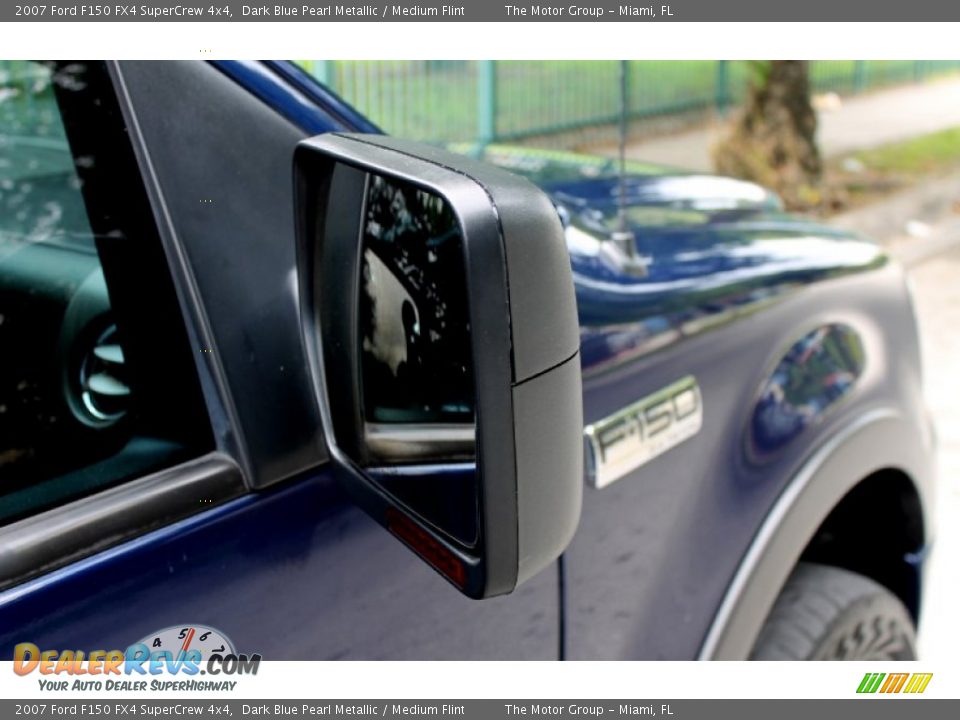 2007 Ford F150 FX4 SuperCrew 4x4 Dark Blue Pearl Metallic / Medium Flint Photo #22