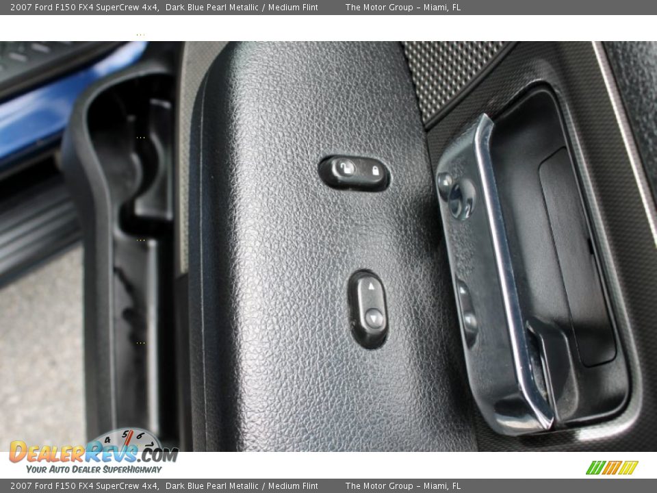 2007 Ford F150 FX4 SuperCrew 4x4 Dark Blue Pearl Metallic / Medium Flint Photo #30