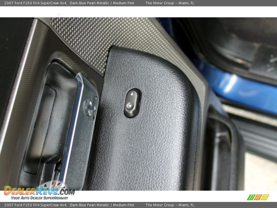 2007 Ford F150 FX4 SuperCrew 4x4 Dark Blue Pearl Metallic / Medium Flint Photo #33
