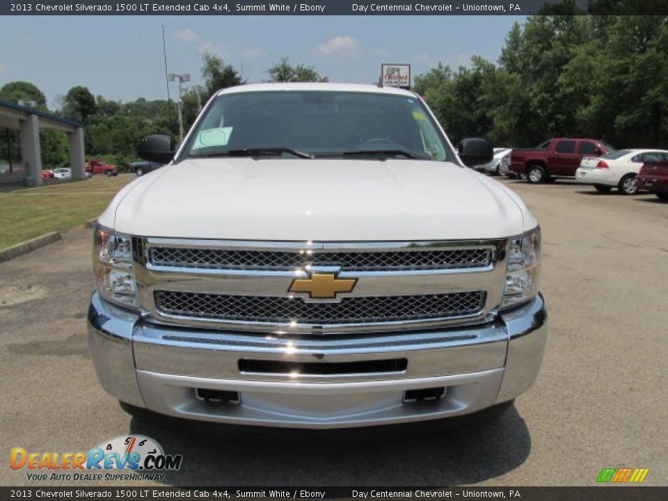 2013 Chevrolet Silverado 1500 LT Extended Cab 4x4 Summit White / Ebony Photo #6