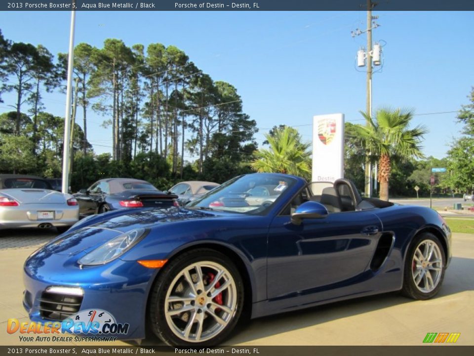 Aqua Blue Metallic 2013 Porsche Boxster S Photo #2