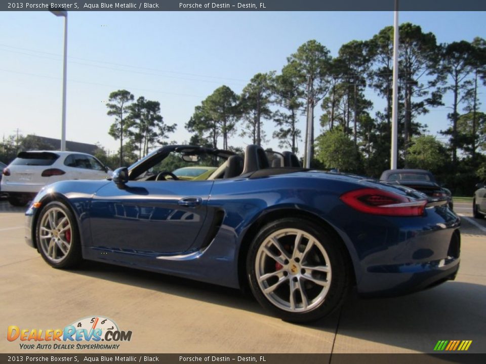 2013 Porsche Boxster S Aqua Blue Metallic / Black Photo #3