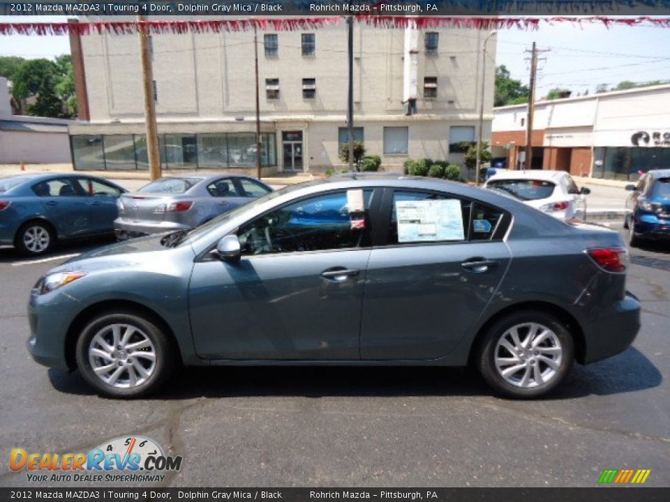 2012 Mazda MAZDA3 i Touring 4 Door Dolphin Gray Mica / Black Photo #2