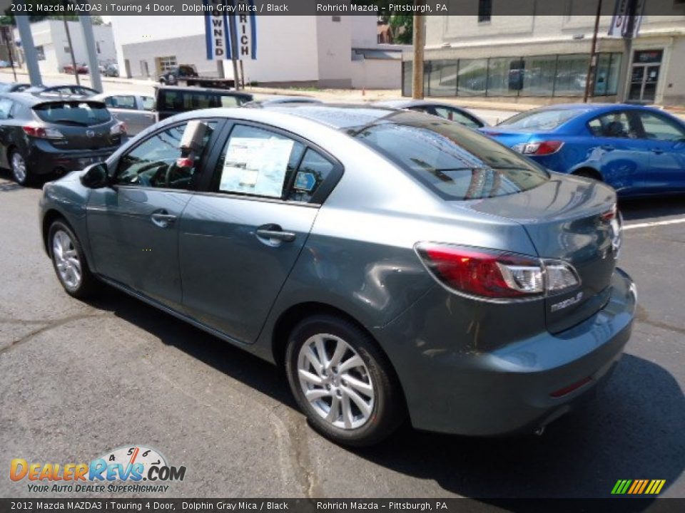 2012 Mazda MAZDA3 i Touring 4 Door Dolphin Gray Mica / Black Photo #3