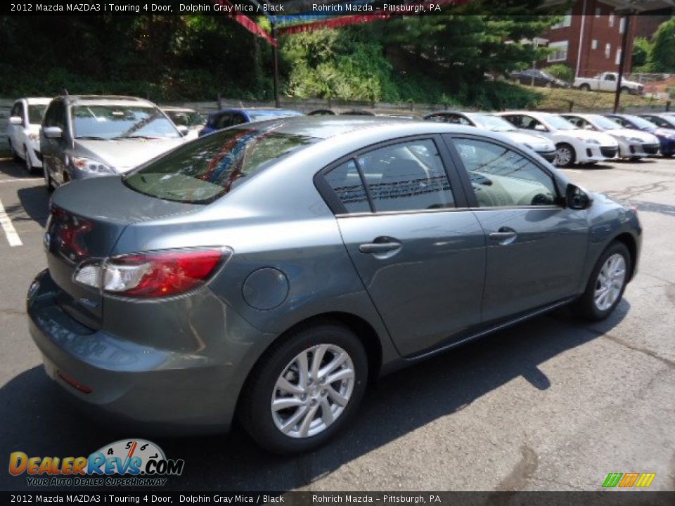 2012 Mazda MAZDA3 i Touring 4 Door Dolphin Gray Mica / Black Photo #5