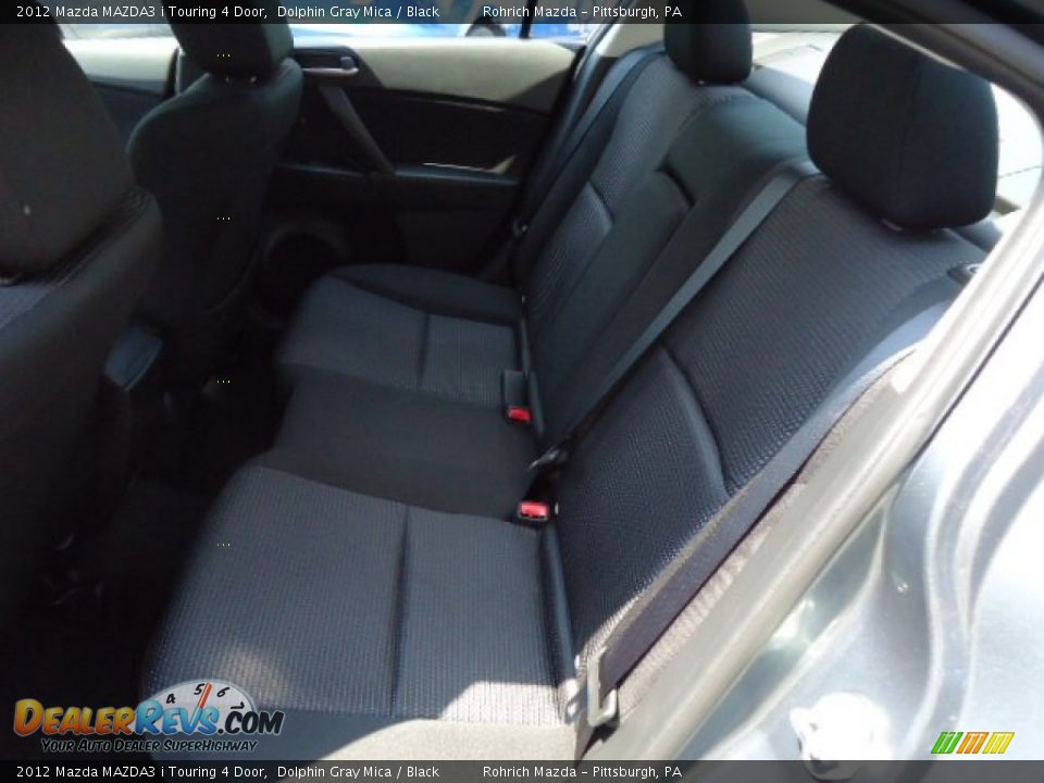 2012 Mazda MAZDA3 i Touring 4 Door Dolphin Gray Mica / Black Photo #11