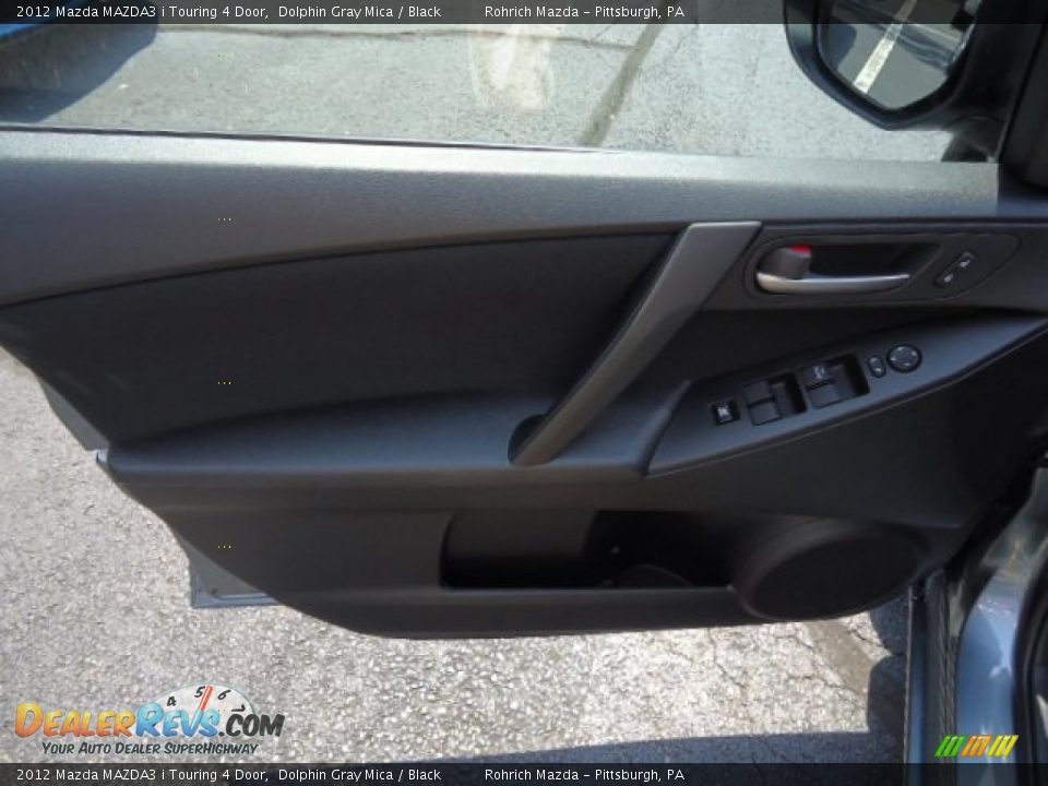 2012 Mazda MAZDA3 i Touring 4 Door Dolphin Gray Mica / Black Photo #14