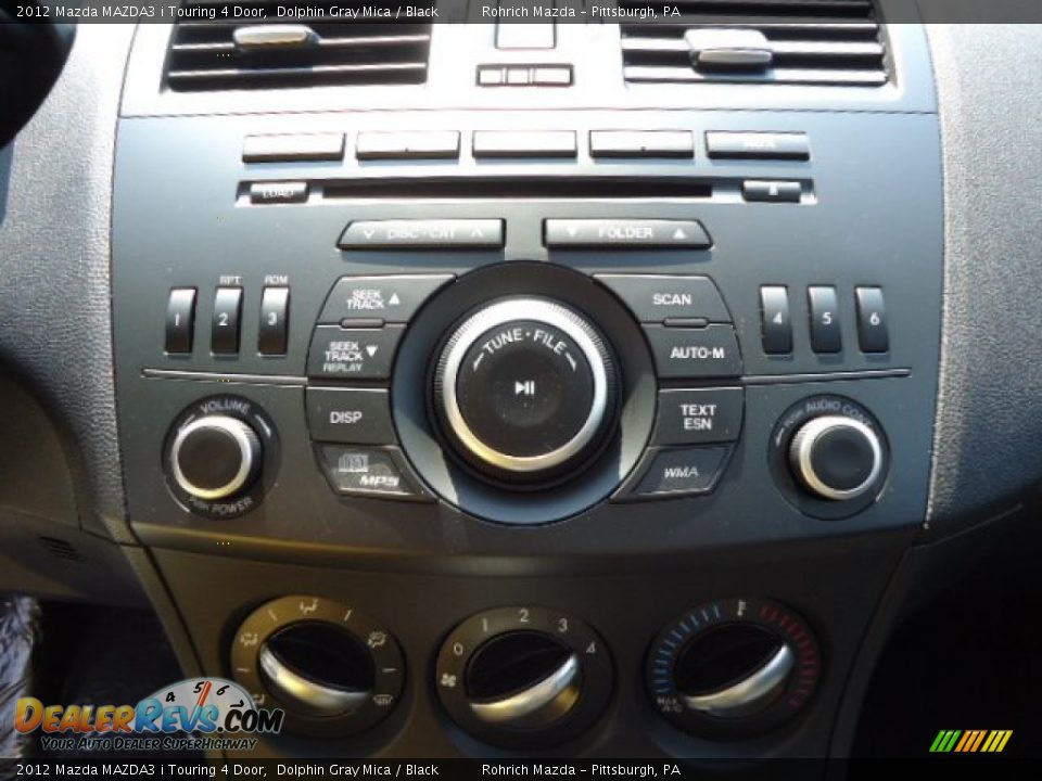 2012 Mazda MAZDA3 i Touring 4 Door Dolphin Gray Mica / Black Photo #19