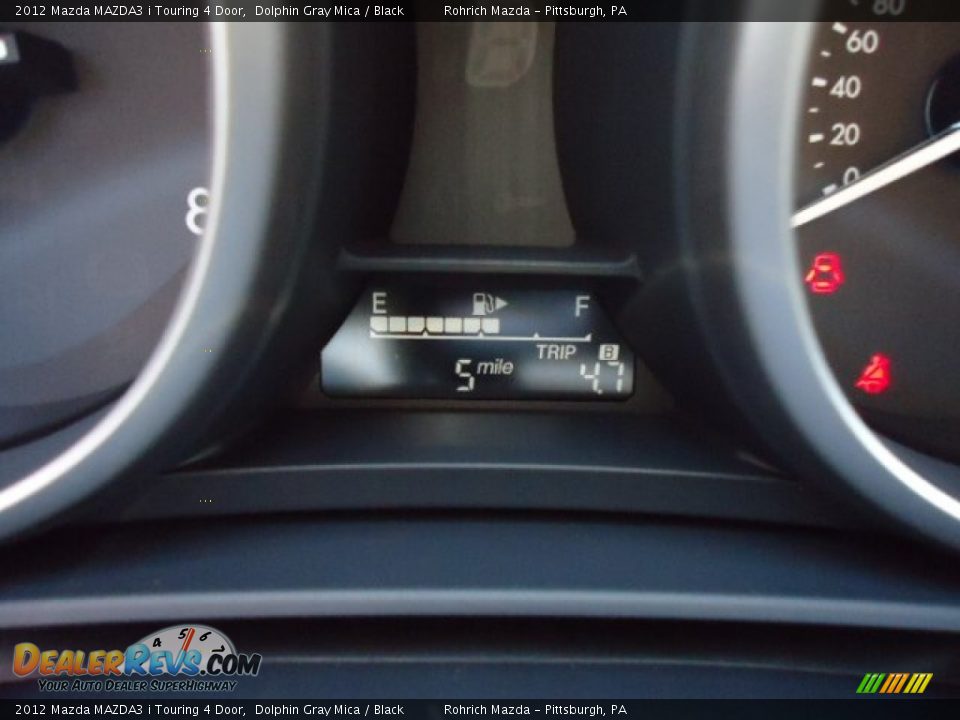 2012 Mazda MAZDA3 i Touring 4 Door Dolphin Gray Mica / Black Photo #20