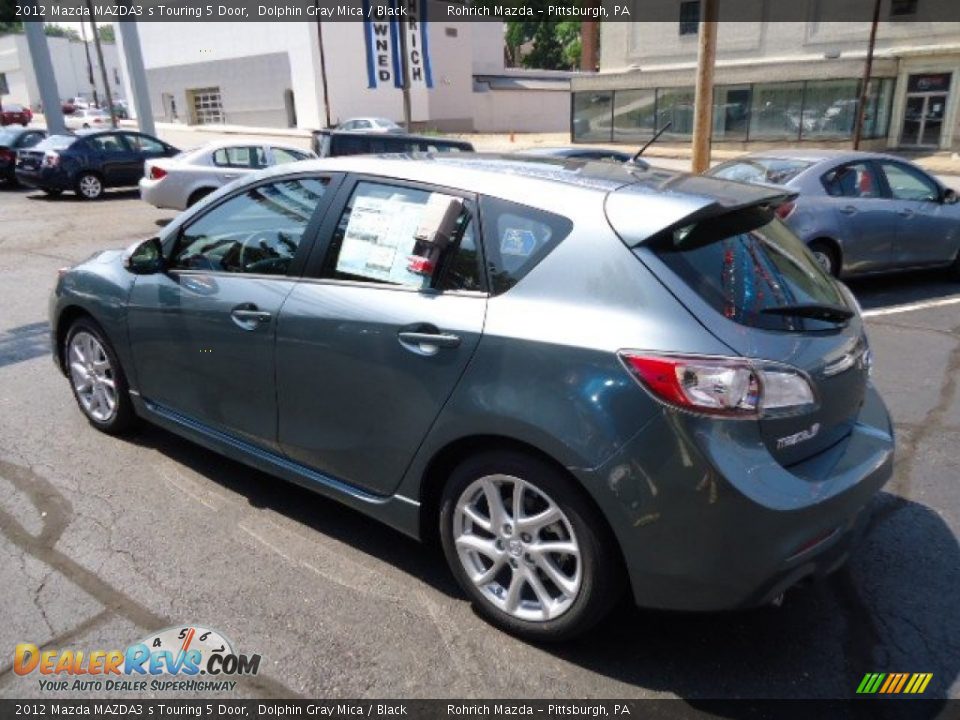 2012 Mazda MAZDA3 s Touring 5 Door Dolphin Gray Mica / Black Photo #3