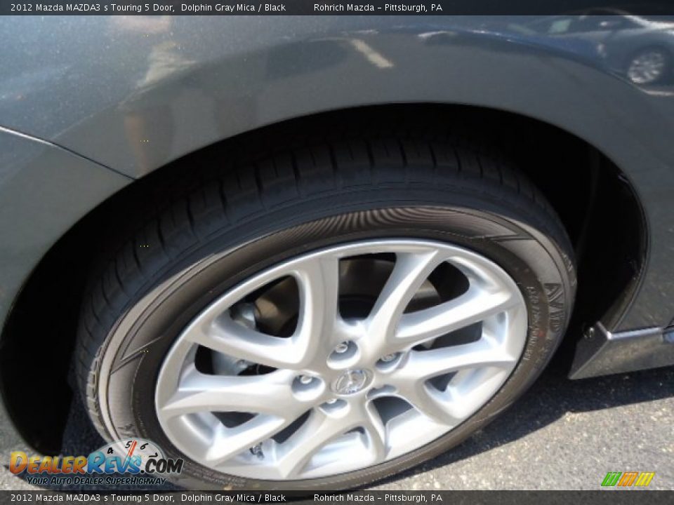 2012 Mazda MAZDA3 s Touring 5 Door Dolphin Gray Mica / Black Photo #9
