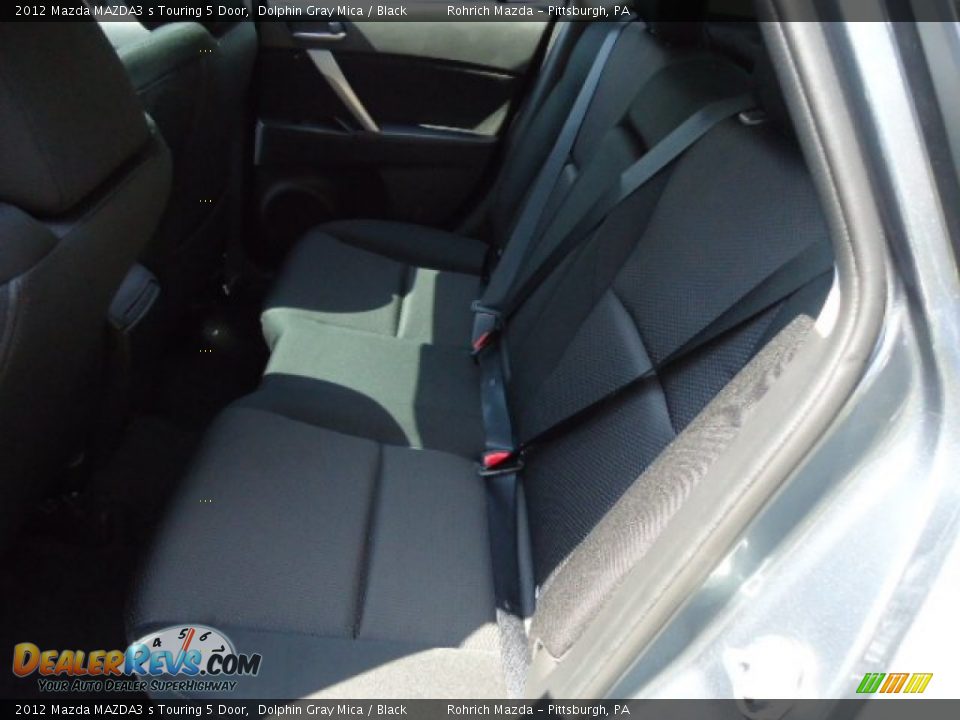 2012 Mazda MAZDA3 s Touring 5 Door Dolphin Gray Mica / Black Photo #11
