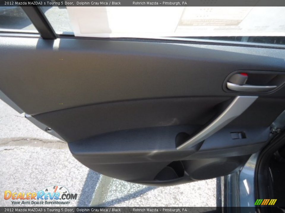 2012 Mazda MAZDA3 s Touring 5 Door Dolphin Gray Mica / Black Photo #13