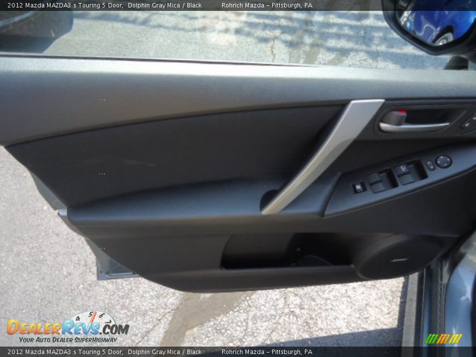 2012 Mazda MAZDA3 s Touring 5 Door Dolphin Gray Mica / Black Photo #14