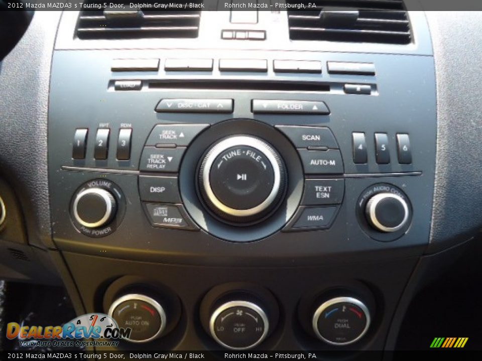 2012 Mazda MAZDA3 s Touring 5 Door Dolphin Gray Mica / Black Photo #19